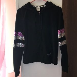 zip up sweatshirt from Pink :)